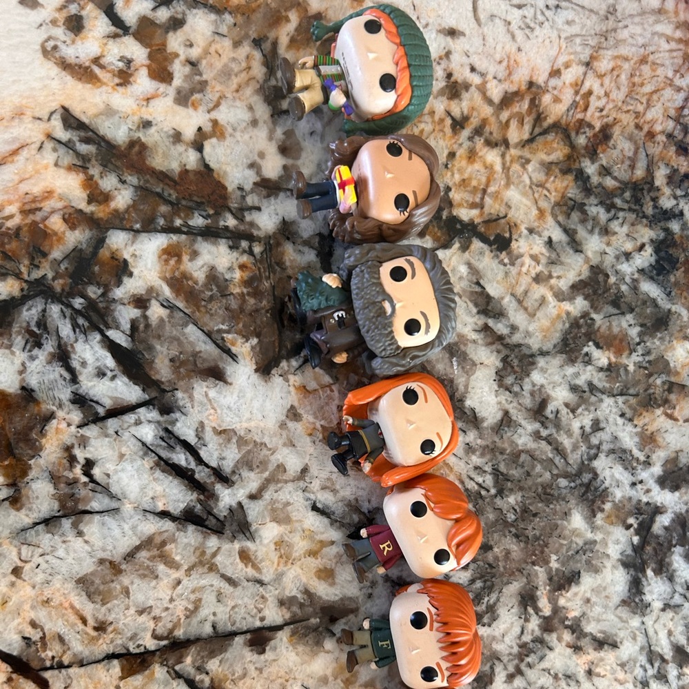 Funk pop miniature harry potter characters
